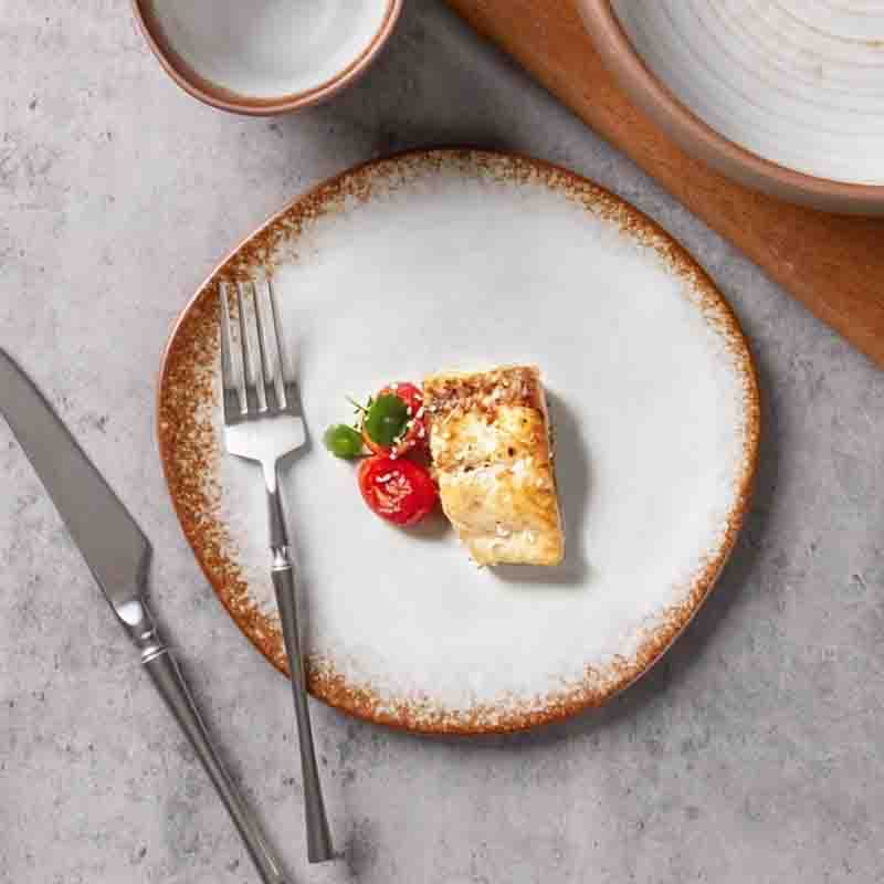 Durable Porcelain Restaurant Plate Pratos comerciais para restaurantes