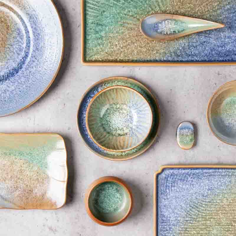 Wholesale Hotel & Restaurant Ceramic Tableware Conjunto completo de talheres de cerâmica versáteis projetados para fornecimento completo de catering por um fabricante experiente de talheres de porcelana