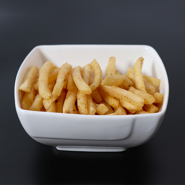Tigela de sopa quadrada máxima de 80 onças, salada, lanche, porcelana