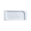 Prato de jantar de porcelana placa retangular voadora tamanho de 13,25 polegadas (cm) LWH: 33,7 * 19,2 * 2,7
