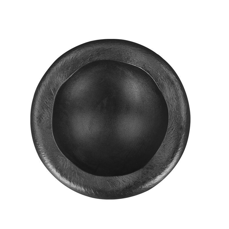 Placa de gelo preta, placa de cerâmica fosca para restaurantes-14 onças