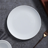 Novo conjunto de pratos de porcelana óssea pratos de jantar comerciais