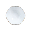 Tigela de porcelana óssea 