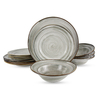 Conjunto de jantar 12 peças Conjunto de louça de porcelana