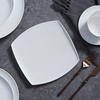 Novo conjunto de pratos de porcelana óssea pratos de jantar comerciais