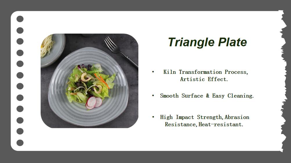 Placa triangular
