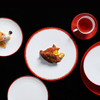 Conjunto de jantar completo chinês BILY Conjunto de louça de porcelana óssea para restaurante de hotel 