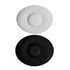 Prato de Salada Oval em Porcelana Restaurantes-150ml