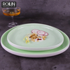 Conjunto de jantar de porcelana verde Yollow Médio Oriente