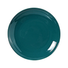 Conjunto de louça de porcelana vidrada verde escuro Preço de fábrica Conjunto de prato de jantar verde cerâmico para venda