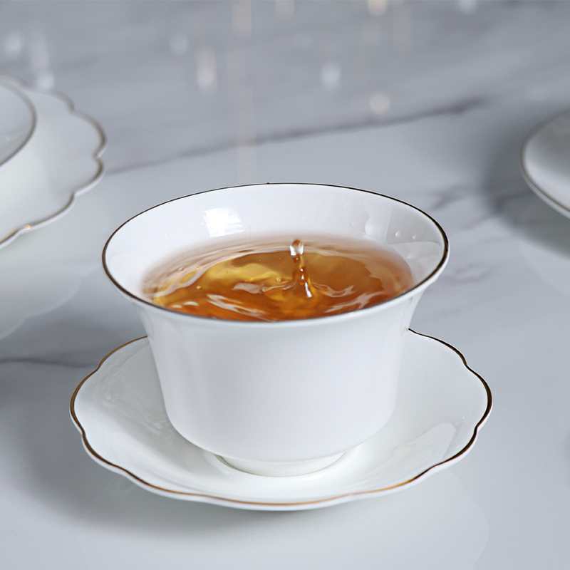 A louça fina da louça de Bone China ajusta o luxo