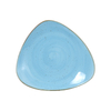 Placa Triangular Irregular de Pedra Azul 