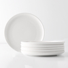 Preço de fábrica placa personalizada porcelana branca louça louça cerâmica