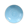 Prato de sopa profundo da porcelana da bacia de salada azul da faiança 36/46 de onça