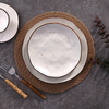 Venda quente Louça Salpicada Pratos de Porcelana Coleção de Pratos de Cerâmica Artesanal