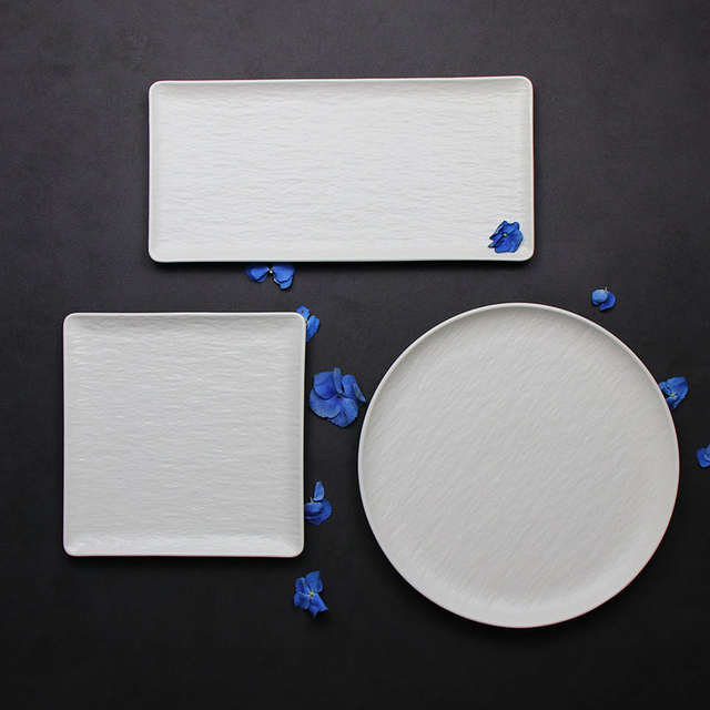 Conjunto de louças de porcelana branca fosca - fornecedor de hotel em Guangzhou