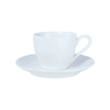Suprimentos para café, chá e café expresso, cappuccino, copo branco para restaurante, conjunto de copos com logotipo personalizado