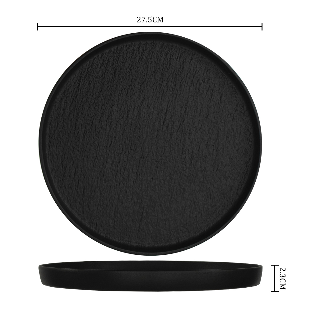 Material da porcelana da placa do restaurante de 10 polegadas, cofre seguro da máquina de lavar louça da micro onda