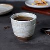 Xícaras de chá cerâmica rústica chinesa xícara de porcelana caneca reta