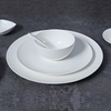 Novo conjunto de pratos de porcelana óssea pratos de jantar comerciais
