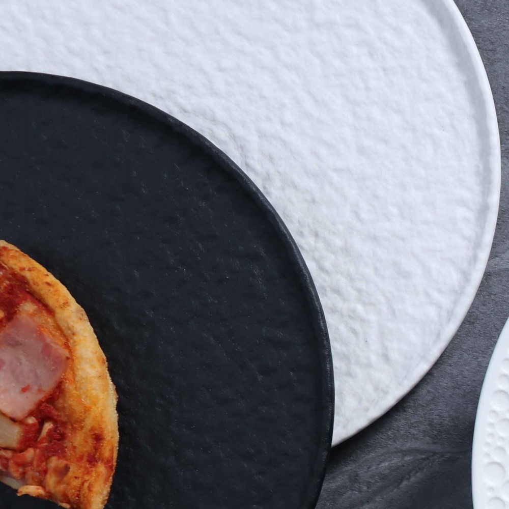 Prato preto e branco para restaurantes com estrela Michelin em Chicago