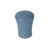 Saleiro moderno de porcelana azul royal