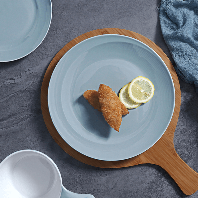 Conjuntos de pratos nórdicos Conjunto de jantar de luxo Conjunto de talheres de cerâmica Pratos de jantar Conjunto de tigelas e pratos de cerâmica