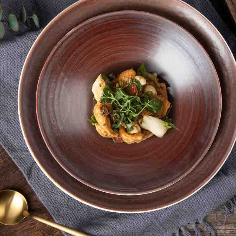 Fabricante de pratos de restaurante de hotel louça de porcelana