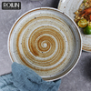 Prato personalizado de porcelana para restaurantes