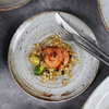 Conjunto de jantar de porcelana artesanal de venda quente no Reino Unido Conjuntos de louça de restaurante