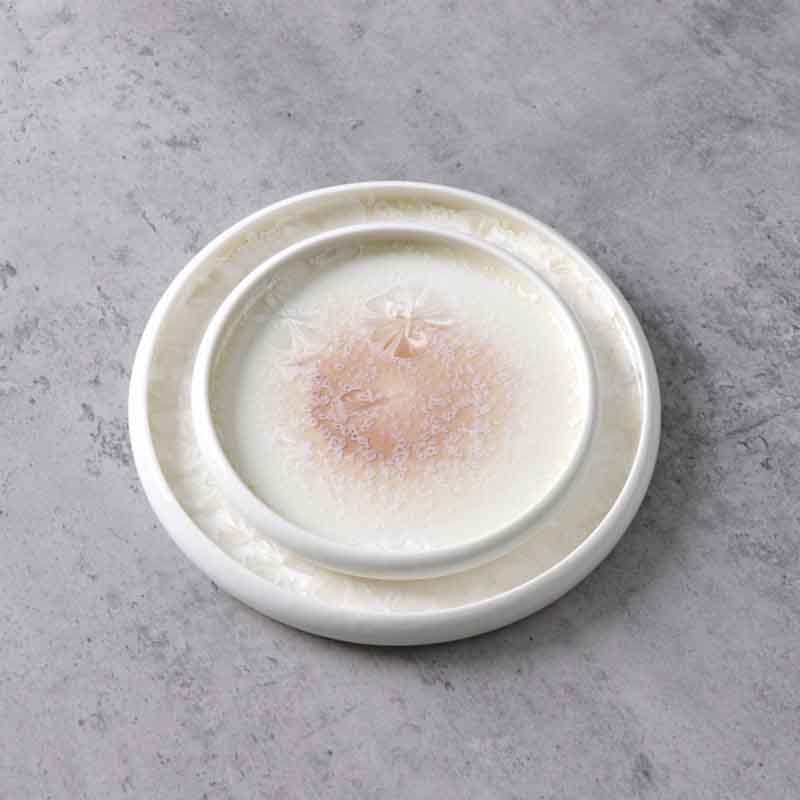 Fabricante de talheres de cerâmica de placa de porcelana para hotel