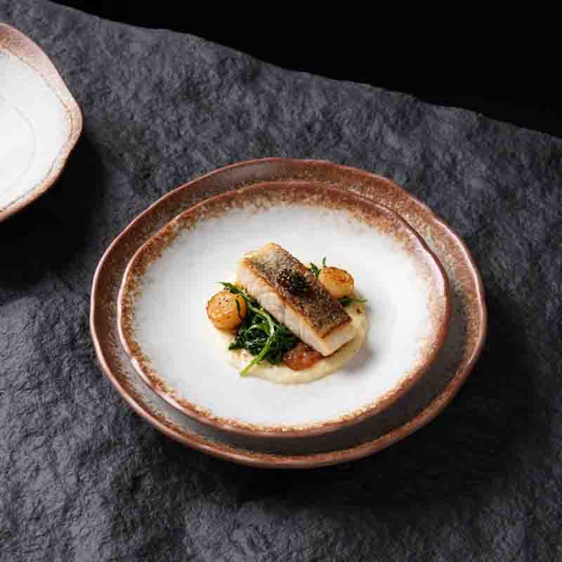 Fabricante de louças de porcelana para pratos comerciais para restaurantes