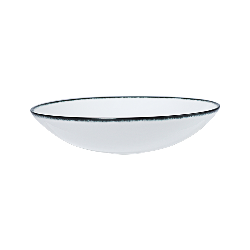 Conjunto de jantar minimalista de porcelana fina conjunto de pratos de restaurante de porcelana