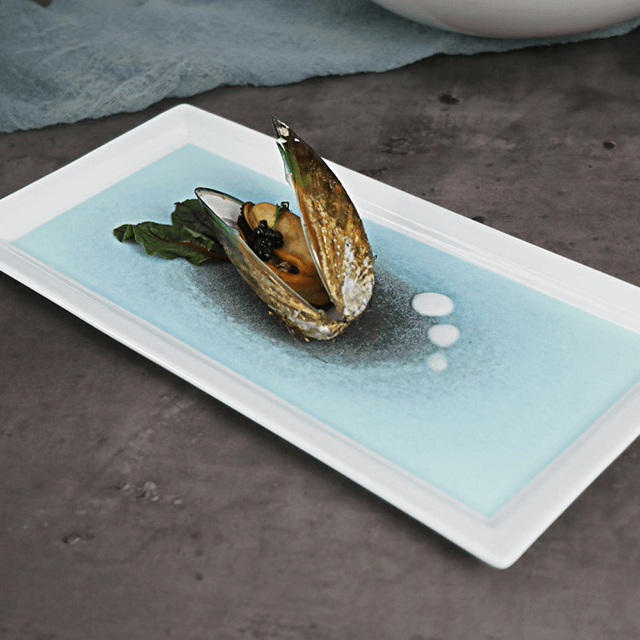 Louça italiana talheres francês fosco conjunto de jantar