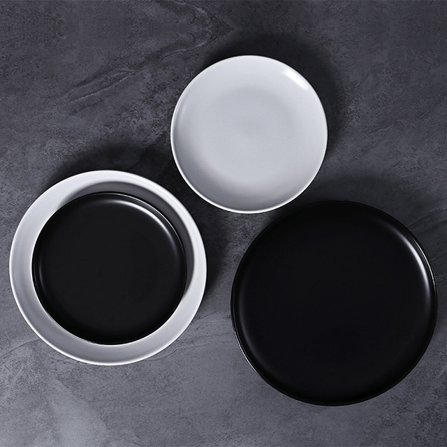 Pratos de Entrada Pratos de Sobremesa Personalizados para Jantar Italiano Melhores Pratos de Porcelana Branca Para Restaurantes Aluguel de Festa de Talheres