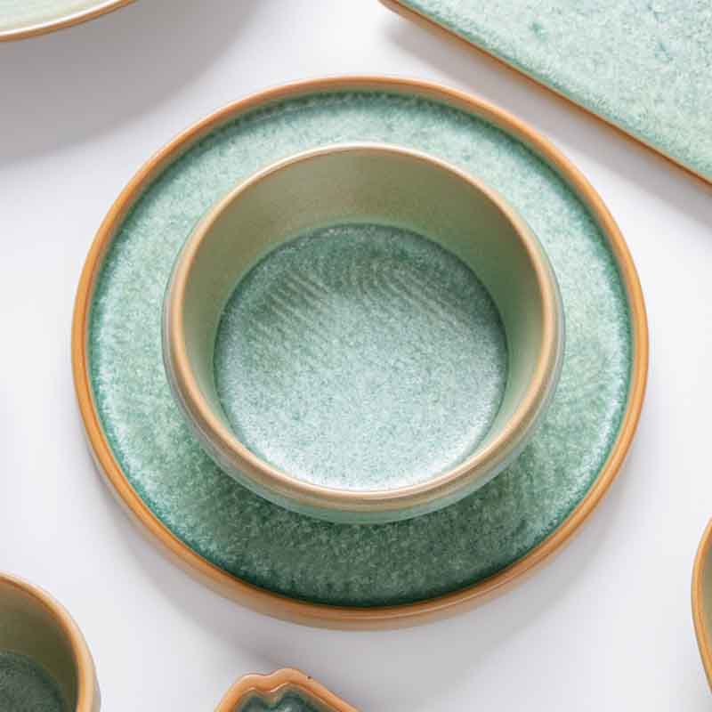 Fabricante de talheres de cerâmica para placas de porcelana para hotéis no atacado