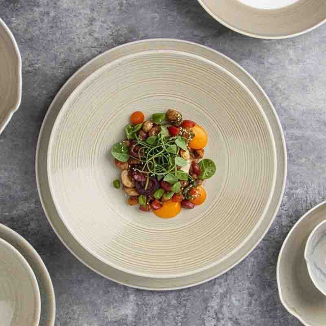 Fabricante atacadista de pratos de porcelana para restaurantes