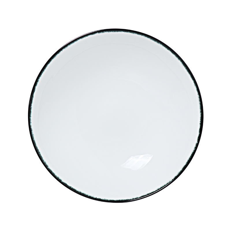 Conjunto de jantar minimalista de porcelana fina conjunto de pratos de restaurante de porcelana