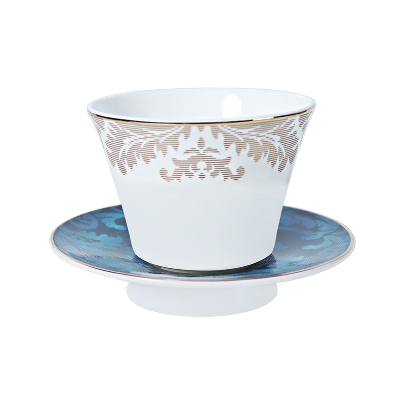 Conjunto de xícaras de chá e café árabe da Bone China para restaurante