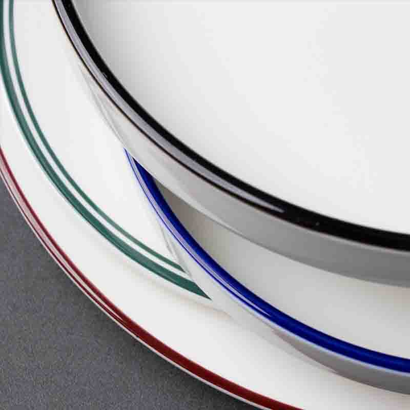Pratos de jantar de porcelana comercial no atacado para hospitalidade