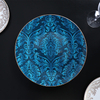 Pratos luxuosos dos utensílios de mesa de Bone China da louça do hotel de Cazaquistão