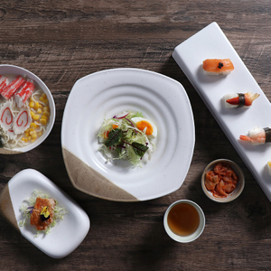 Talheres de cerâmica para restaurantes japoneses 