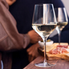 Copos para beber hospitalidade sem chumbo de 16 onças Copo de vinho com tigela angular