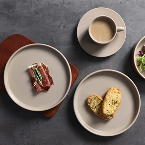 Prato de jantar de porcelana de hotel para serviço de catering