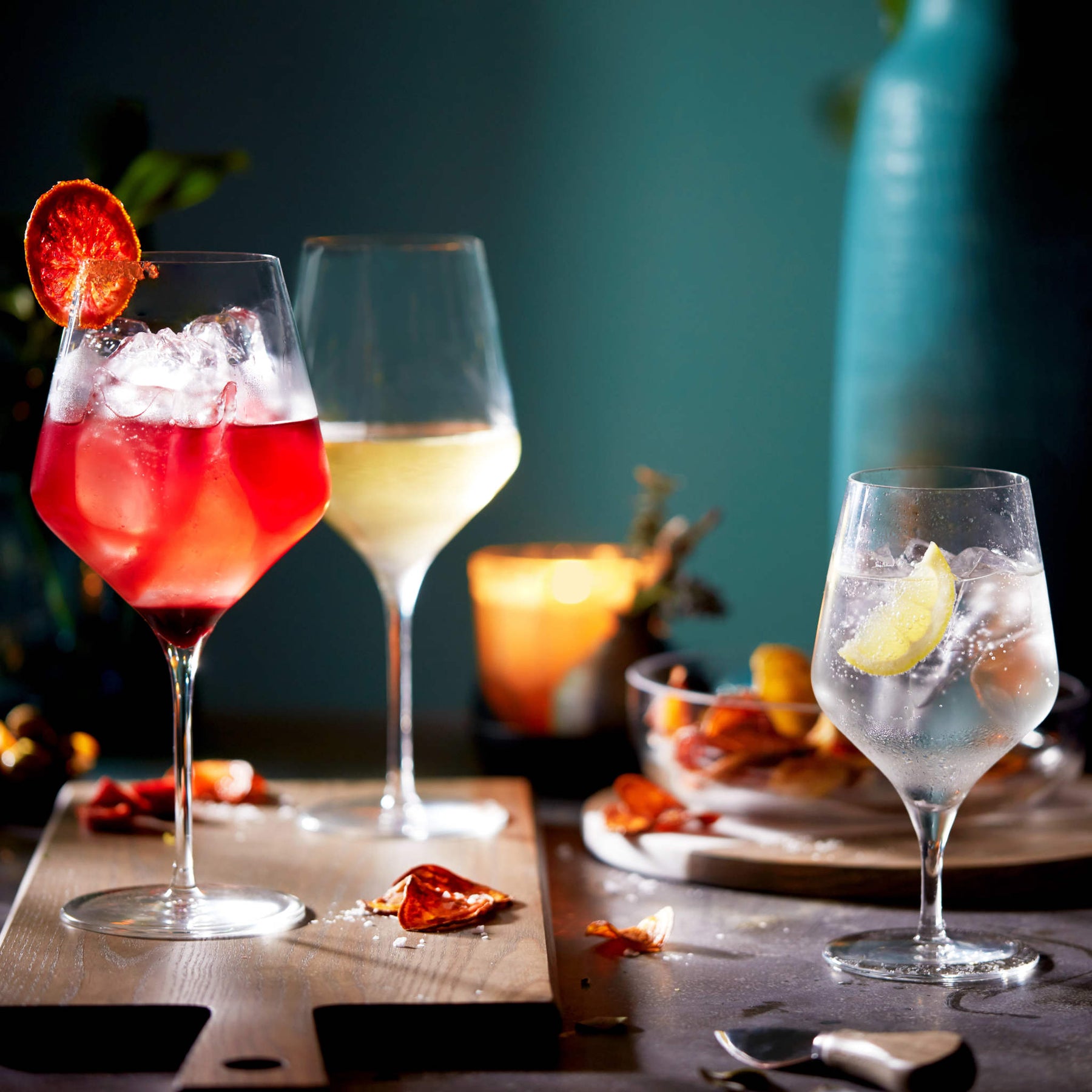 Copos de bebida de hospitalidade sem chumbo de 16 onças Taça angular Taça de vinho