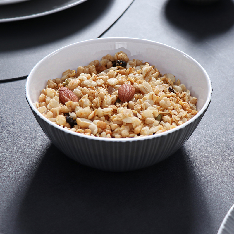 Louça de cerâmica cinza para restaurante, luxo, moderno, conjunto de louça, conjunto de louça de porcelana de luxo