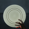 Conjunto de pratos de louça para hotel Conjunto de jantar branco Bone China Conjunto de talheres