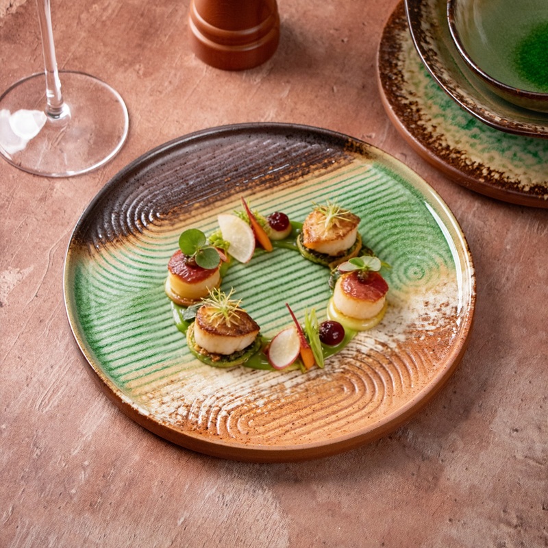 Pratos e tigelas de porcelana Louça comercial