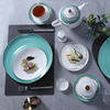 Conjunto de louça moderna de porcelana de osso de luxo de Natal