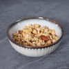 Prato de jantar de porcelana azul